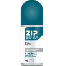 ZIP Дезодорант-антиперспирант Шариковый мужской Sensitive без запаха 48 часов 70мл